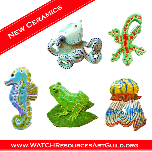 WATCH Resources Art Guild - New Ceramics!