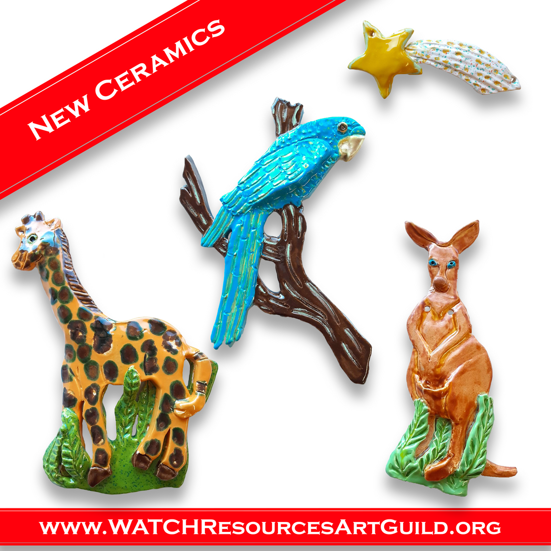 WATCH Resources Art Guild - New Ceramics!