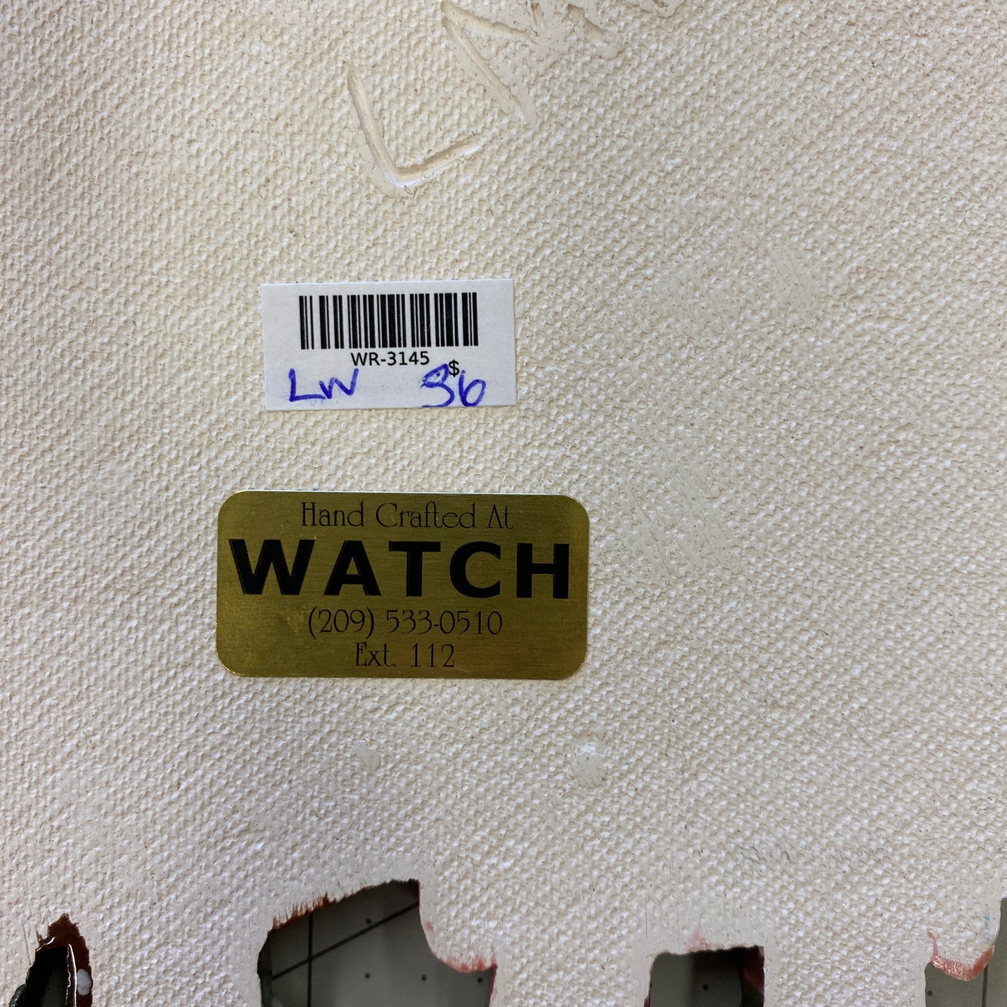 WATCH Resources Art Guild - Ceramic Arts Handmade Clay Crafts 8.5-inch x 7-inch Glazed by Lisa Uptain