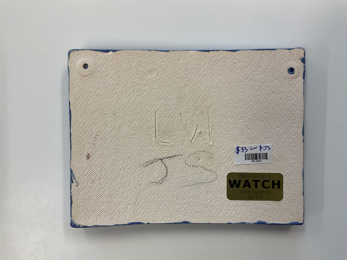 Ceramic Arts Handmade Clay Crafts Fresh Fish Glazed 6.5-inch x 5-inch Octopus made by Janice Stephens and Lisa Uptain