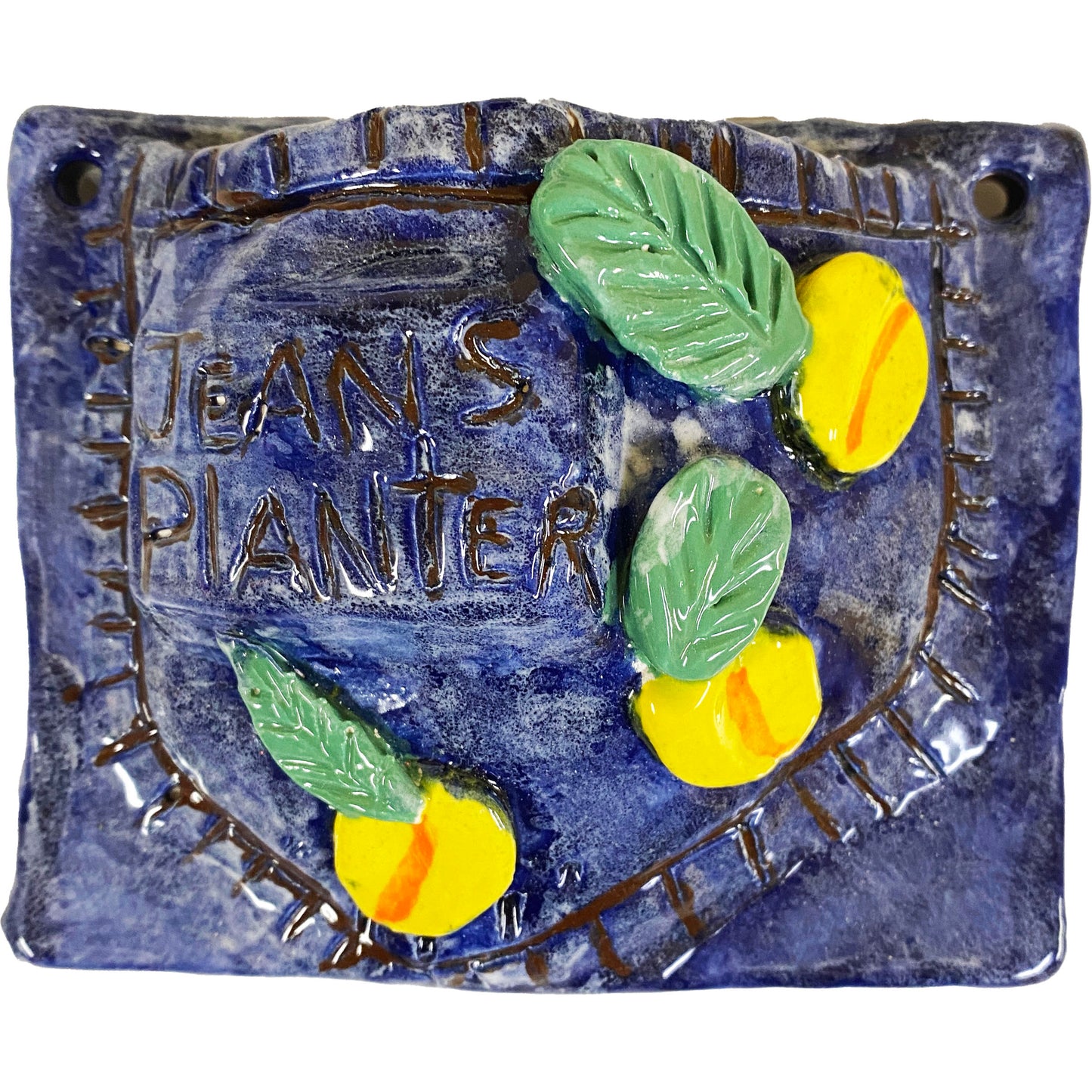 Ceramic Arts Handmade Clay Crafts Glazed 5 x 4 x 2-inch Planter made by Lisa Uptain