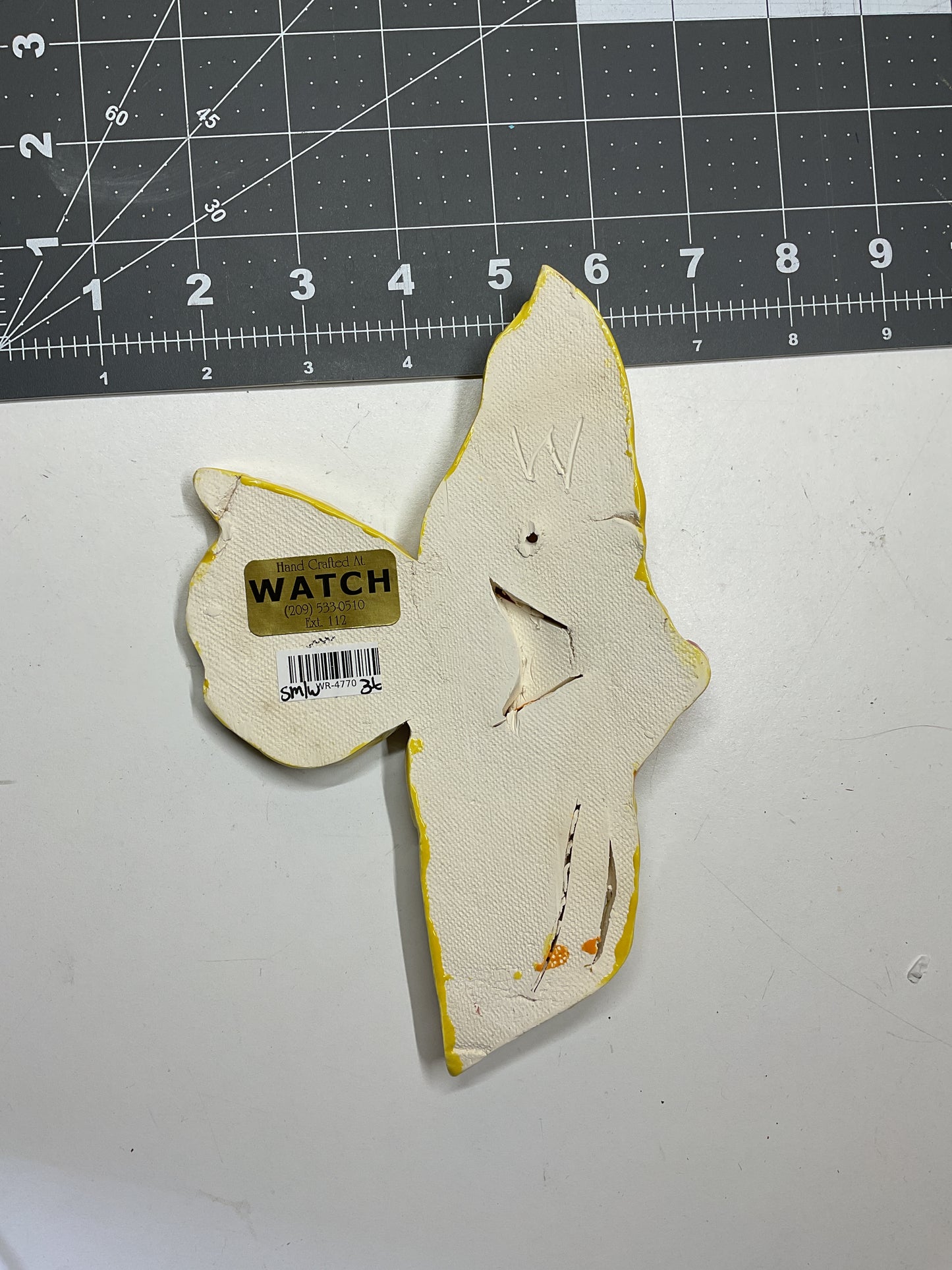 Ceramic Arts Handmade Clay Crafts Glazed Fish 5.5-inch by 8-inch made by WATCH and SM 4770