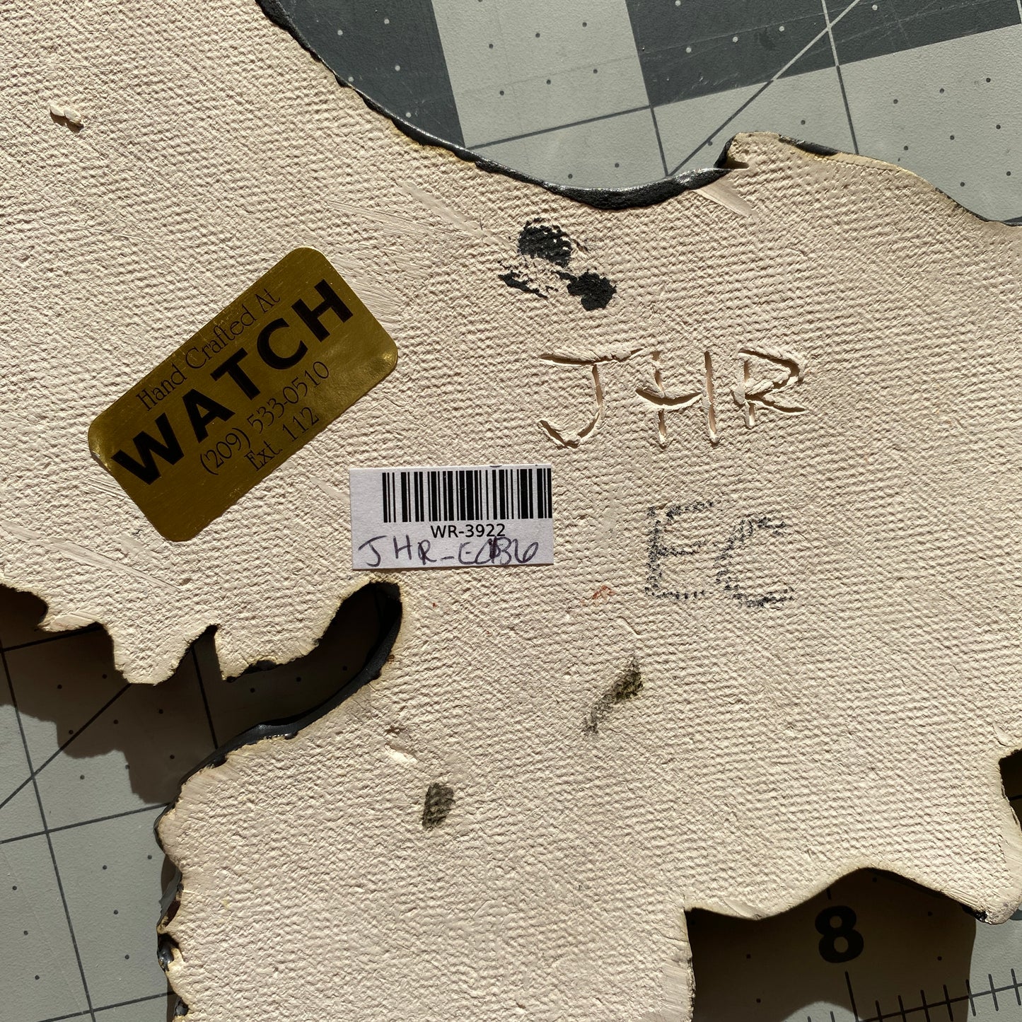 Handmade Ceramic Arts: Glazed Raven 9.5-inch x 8-inch by Jennifer Horne and Monty Chu