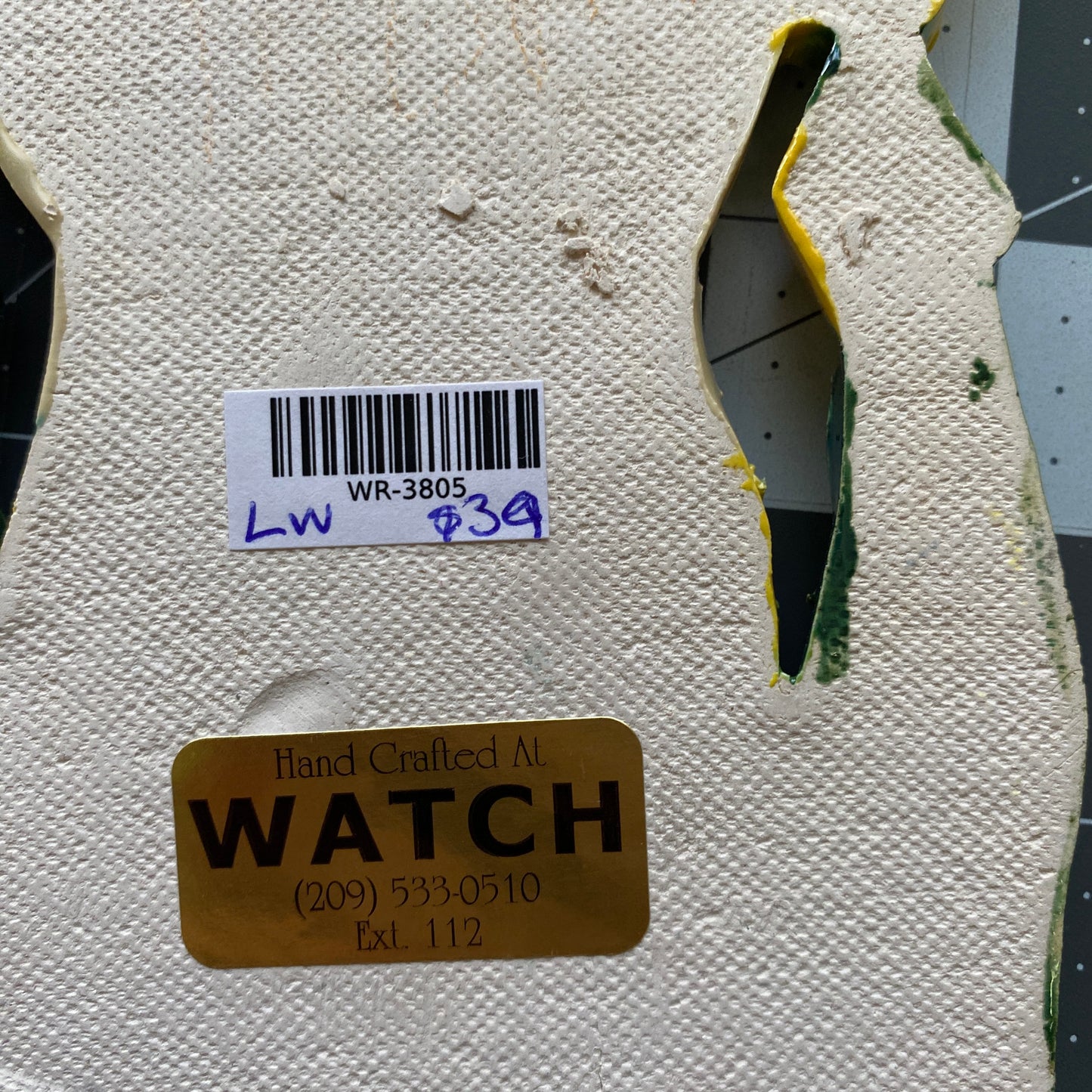 Handmade Ceramic Arts: Glazed Princess 9-inch x 5.5-inch by Lisa Uptain