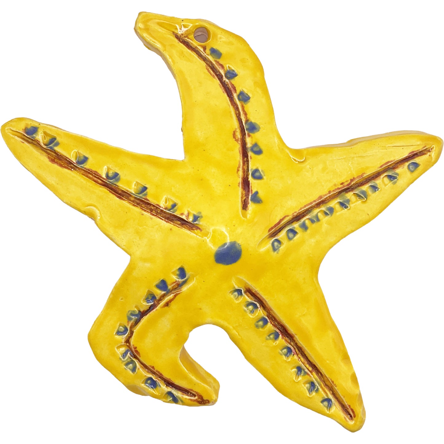 WATCH Resources Art Guild - Ceramic Arts Handmade Clay Crafts 7-inch x 6-inch Fresh Fish by Loreen Bartschi & Anonymous 4355