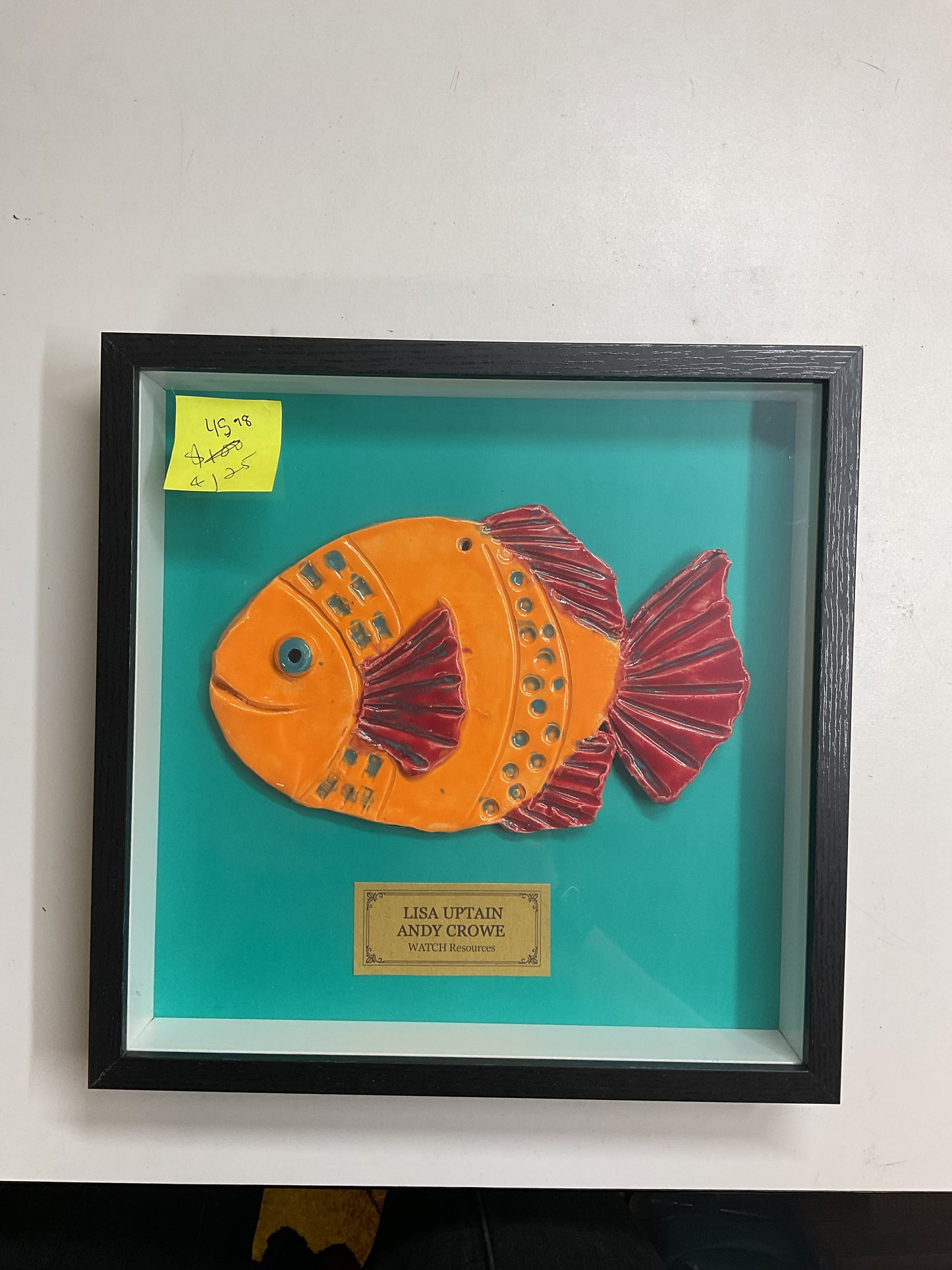 WATCH Resources Art Guild - Legacy Luncheon Shadow Box 10x10 - Lisa Uptain and Andy Crowe 4598