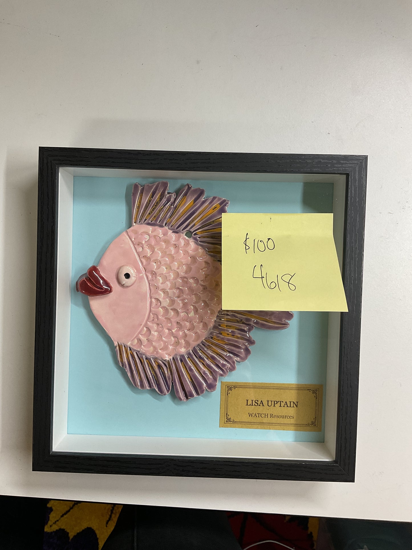 WATCH Resources Art Guild - Legacy Luncheon Shadow Box 8x8 - Lisa Uptain and WATCH 4618