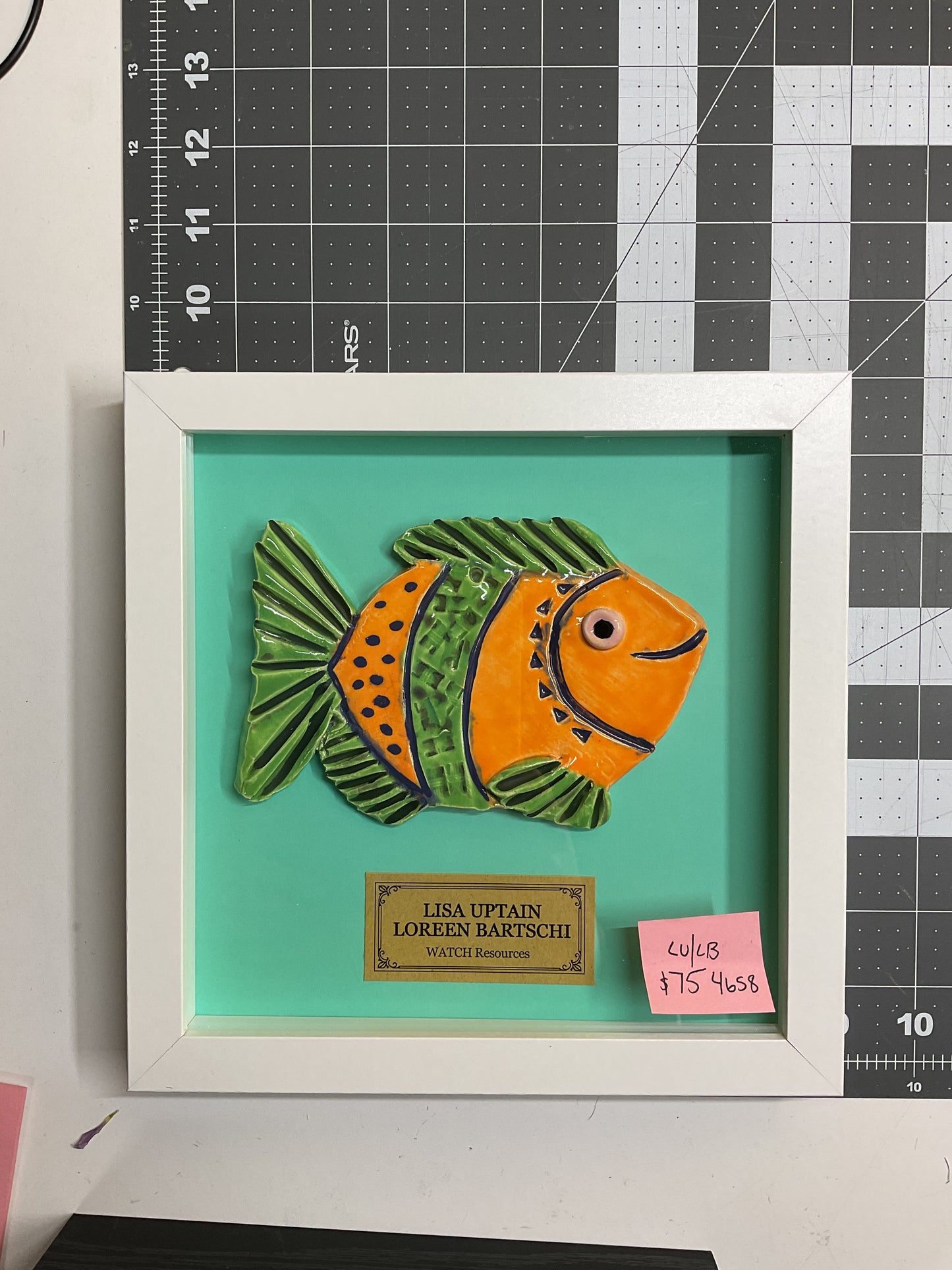 WATCH Resources Art Guild - Legacy Luncheon Shadow Box 8x8 - Lisa Uptain and Loreen Bartschi 4658