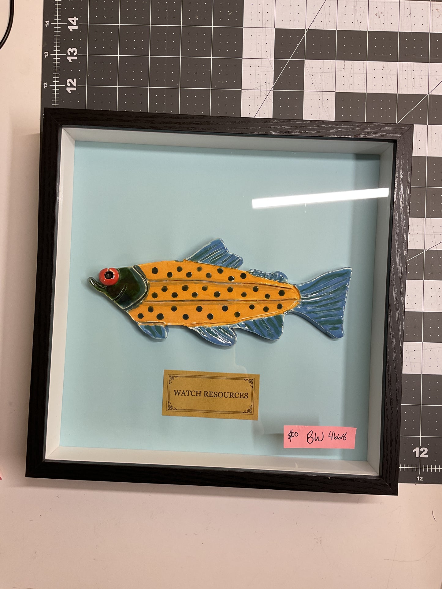 WATCH Resources Art Guild - Legacy Luncheon Shadow Box 10x10 - Breanne Wright 4668