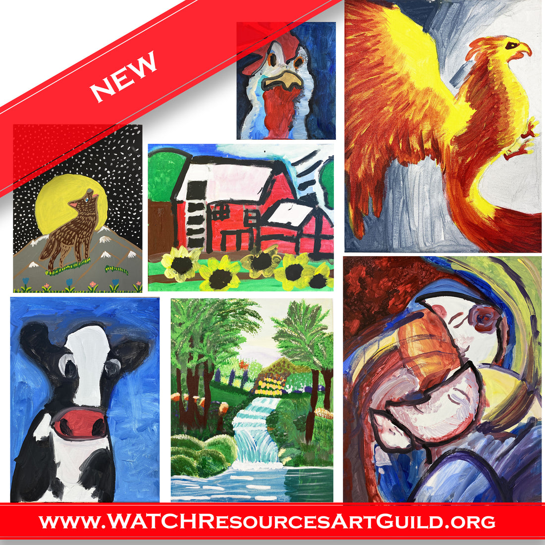 Discover True Artistry and Heartfelt Creations! WATCH Resources Art Guild 2023_08
