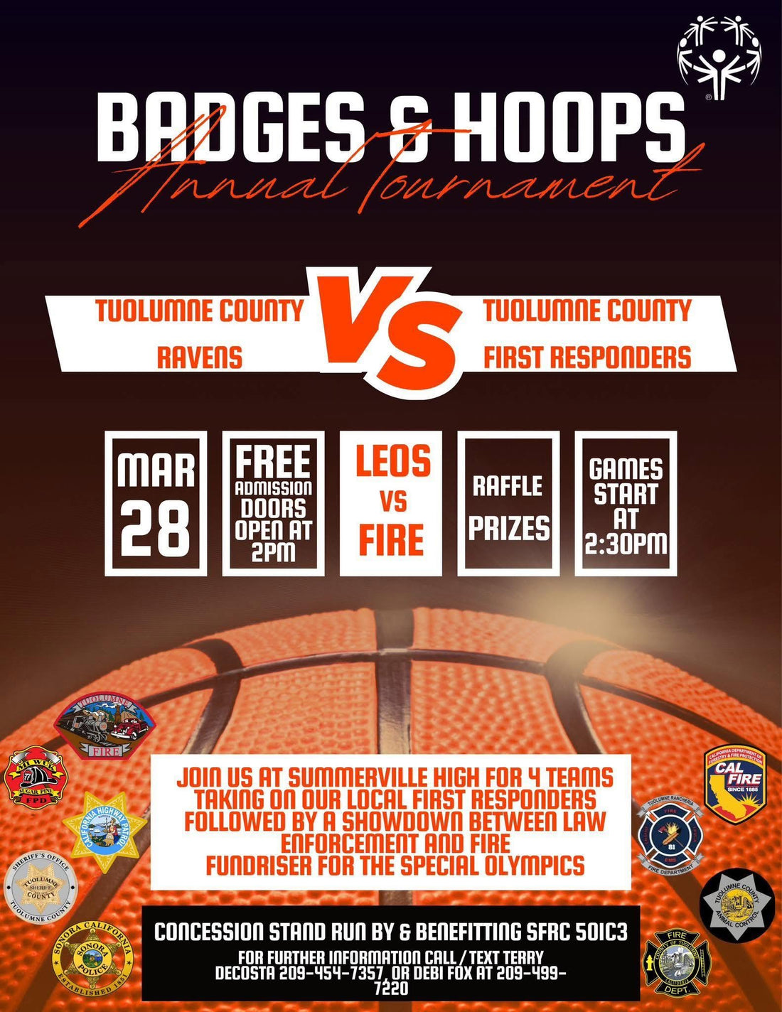 Join Us in Supporting Special Olympics Tuolumne County!