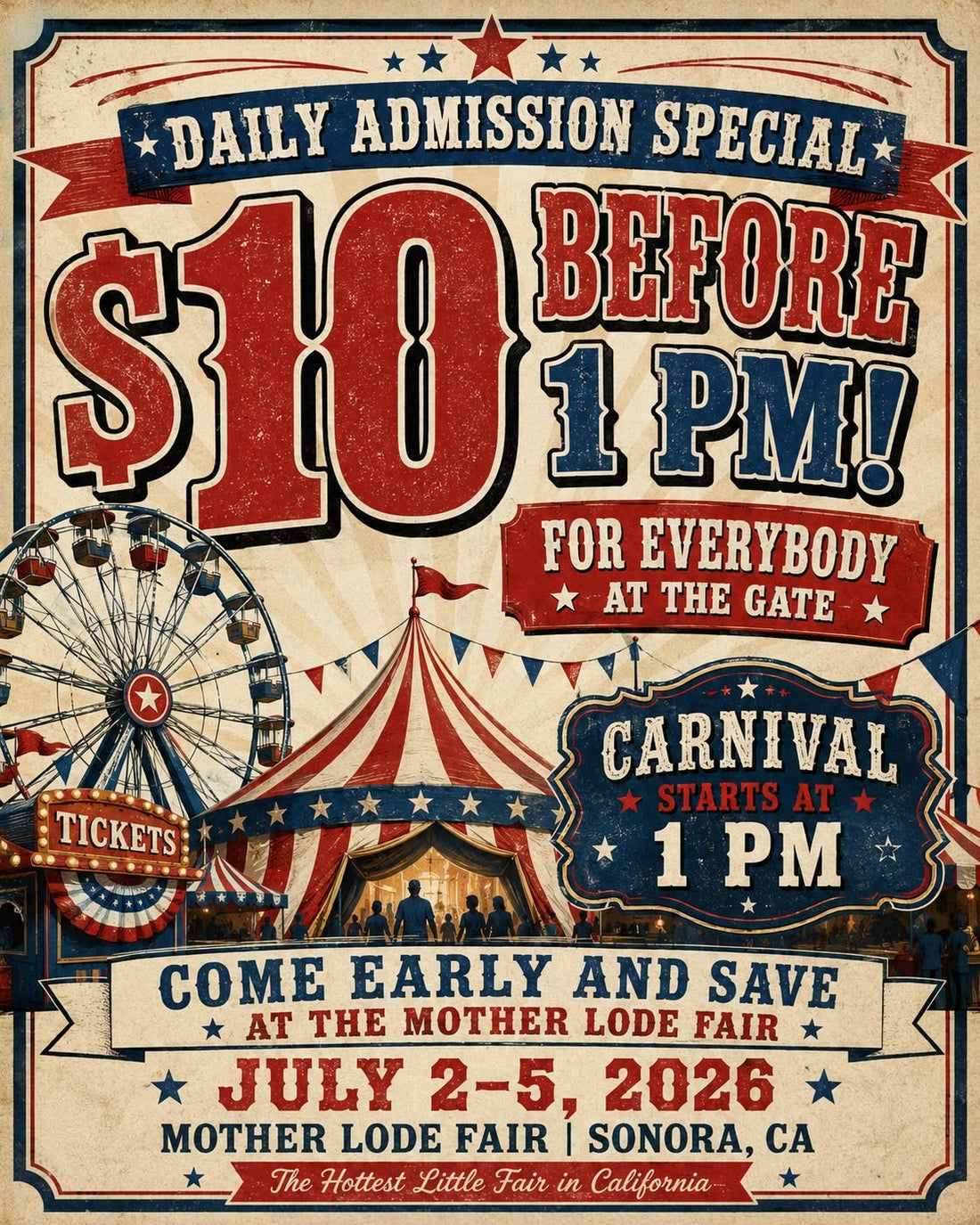 WATCH is excited to be part of the Mother Lode Fair!