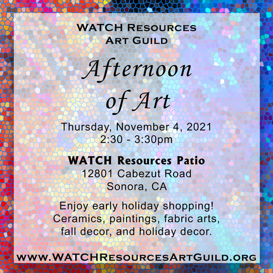 Afternoon of Art - Art Guild Event - November 2021