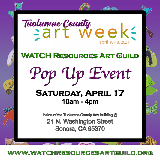 Visit us at our Art Week Event in Downtown Sonora today!