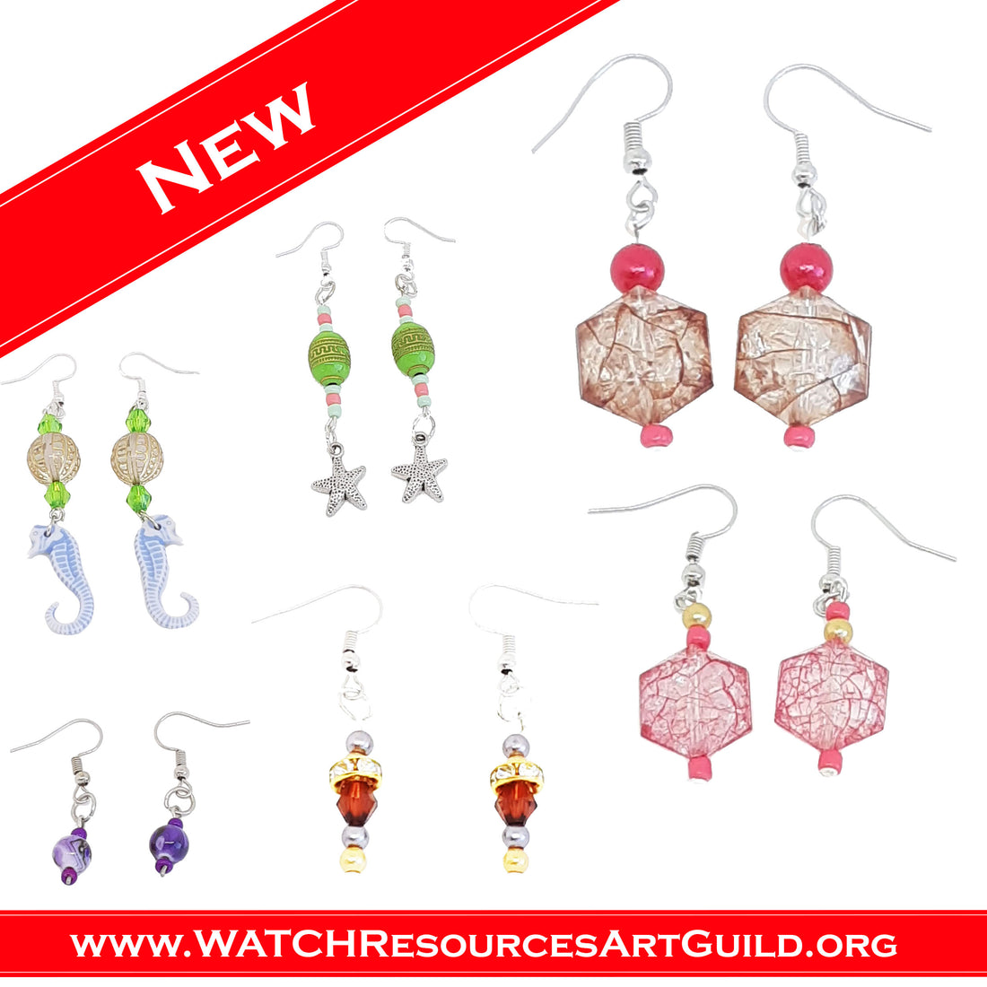 WATCH Resources Art Guild - January 2021 Features Valentine's Day Jewelry