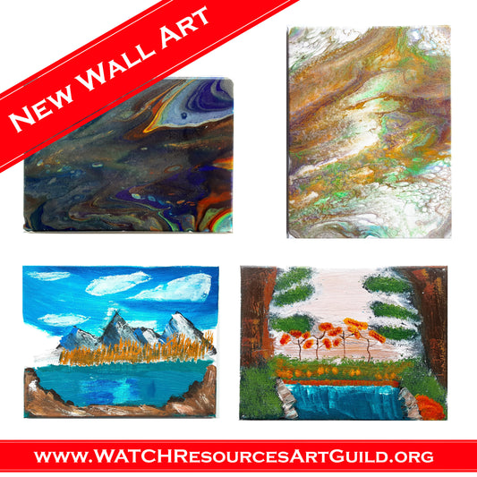 WATCH Resources Art Guild - January 2021 Features New Wall Art