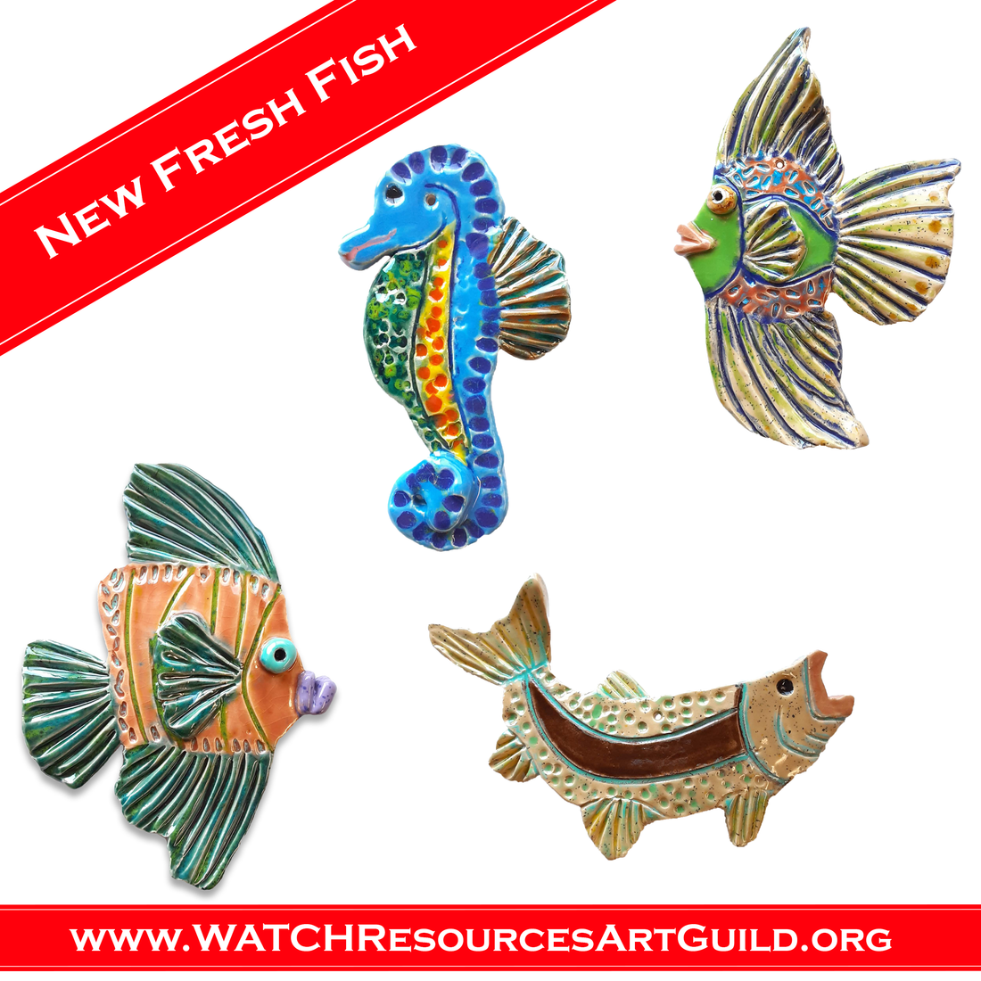 WATCH Resources Art Guild - Fresh Fish March 2021