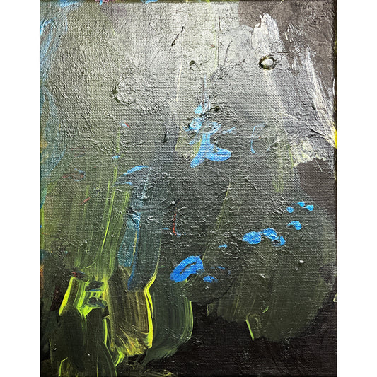 8x10 Acrylic Abstract Painting on Stretched Canvas by Jeffrey Kohler-Crowe 4761