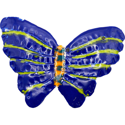 Ceramic Arts Handmade Clay Crafts Butterfly Glazed 6-inch by 4-inch made by Emily Knoles