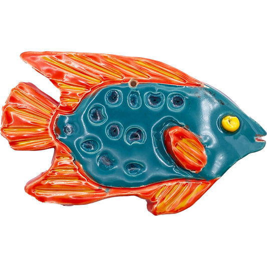 Ceramic Arts Handmade Clay Crafts Fresh Fish Glazed 5-inch by 3-inch made by Ryan Imhoff