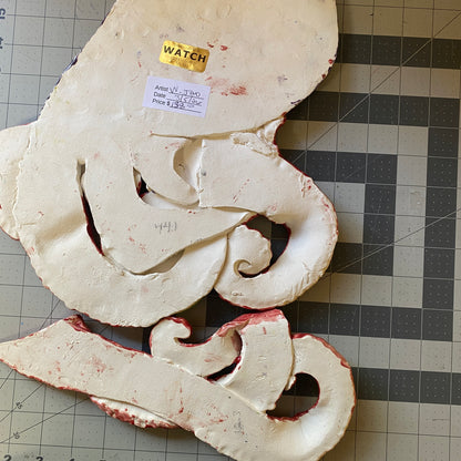 WATCH Resources Art Guild - Ceramic Arts Handmade Clay Crafts Glazed 2-piece Octopus 17.25-inch by 14-inch made by Jenna DeCosta and Anonymous 4502
