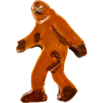 WATCH Resources Art Guild - Ceramic Arts Handmade Clay Crafts Glazed Bigfoot 4-inch by 3-inch made by Anonymous 4161