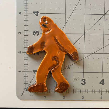 WATCH Resources Art Guild - Ceramic Arts Handmade Clay Crafts Glazed Bigfoot 4-inch by 3-inch made by Anonymous 4161