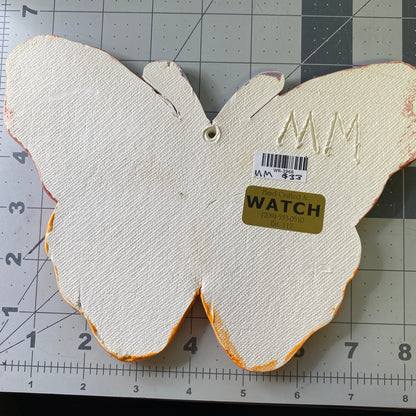 Ceramic Arts Handmade Clay Crafts Glazed Butterfly 8-inch by 6-inch made by Marie Marques