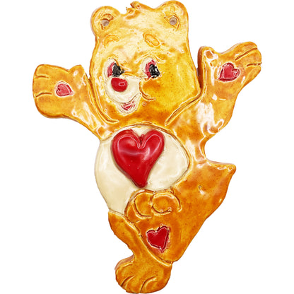 Ceramic Arts Handmade Clay Crafts Glazed Character 7-inch by 8.5-inch made by Lisa Uptain 4800