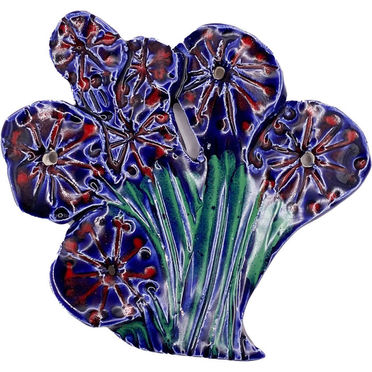 Ceramic Arts Handmade Clay Crafts Glazed Fish 4-inch by 4-inch Anonymous 4127