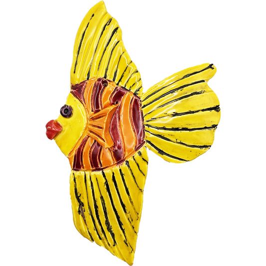 WATCH Resources Art Guild - Ceramic Arts Handmade Clay Crafts Glazed Fish 5.5-inch by 8-inch made by WATCH and SM 4770