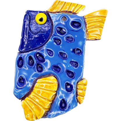 Ceramic Arts Handmade Clay Crafts Glazed Fish 6-inch by 4-inch made by Anonymous 4010