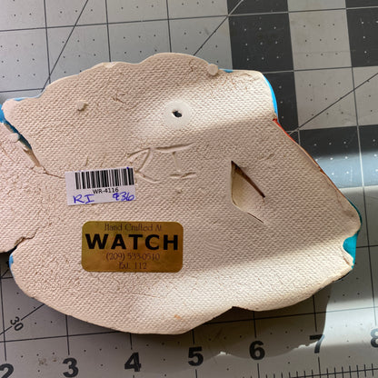 Ceramic Arts Handmade Clay Crafts Glazed Fish 6.5-inch by 4-inch made by Ryan Imhoff 4116