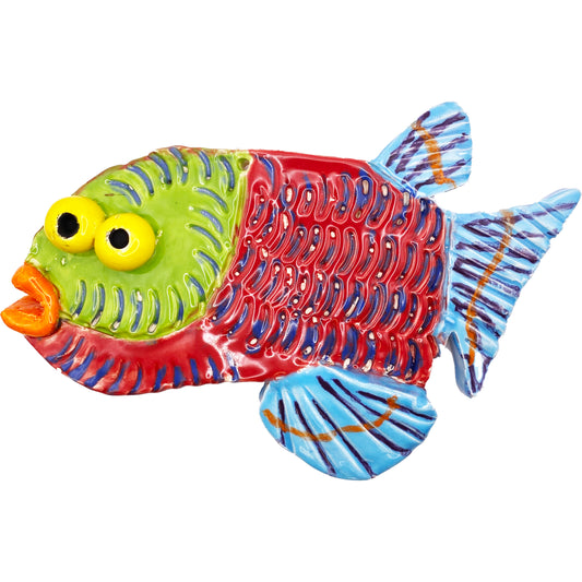Ceramic Arts Handmade Clay Crafts Glazed Fish 7-inch by 5-inch made by Kourtney Alcantara 4011
