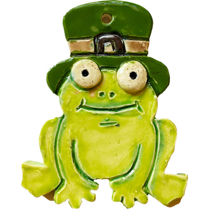 WATCH Resources Art Guild - Ceramic Arts Handmade Clay Crafts Glazed Frog 4-inch by 3.5-inch made by Anonymous 4500