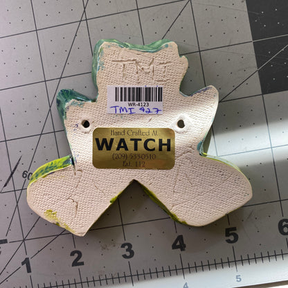 Ceramic Arts Handmade Clay Crafts Glazed Frog 4-inch by 3.5-inch made by Tami Mills 4123