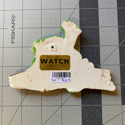 WATCH Resources Art Guild - Ceramic Arts Handmade Clay Crafts Glazed Frog 5.5-inch by 3.5-inch made by Anonymous 4491
