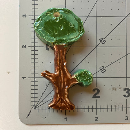 WATCH Resources Art Guild - Ceramic Arts Handmade Clay Crafts Glazed Tree 3-inch by 2-inch made by Anonymous 4165