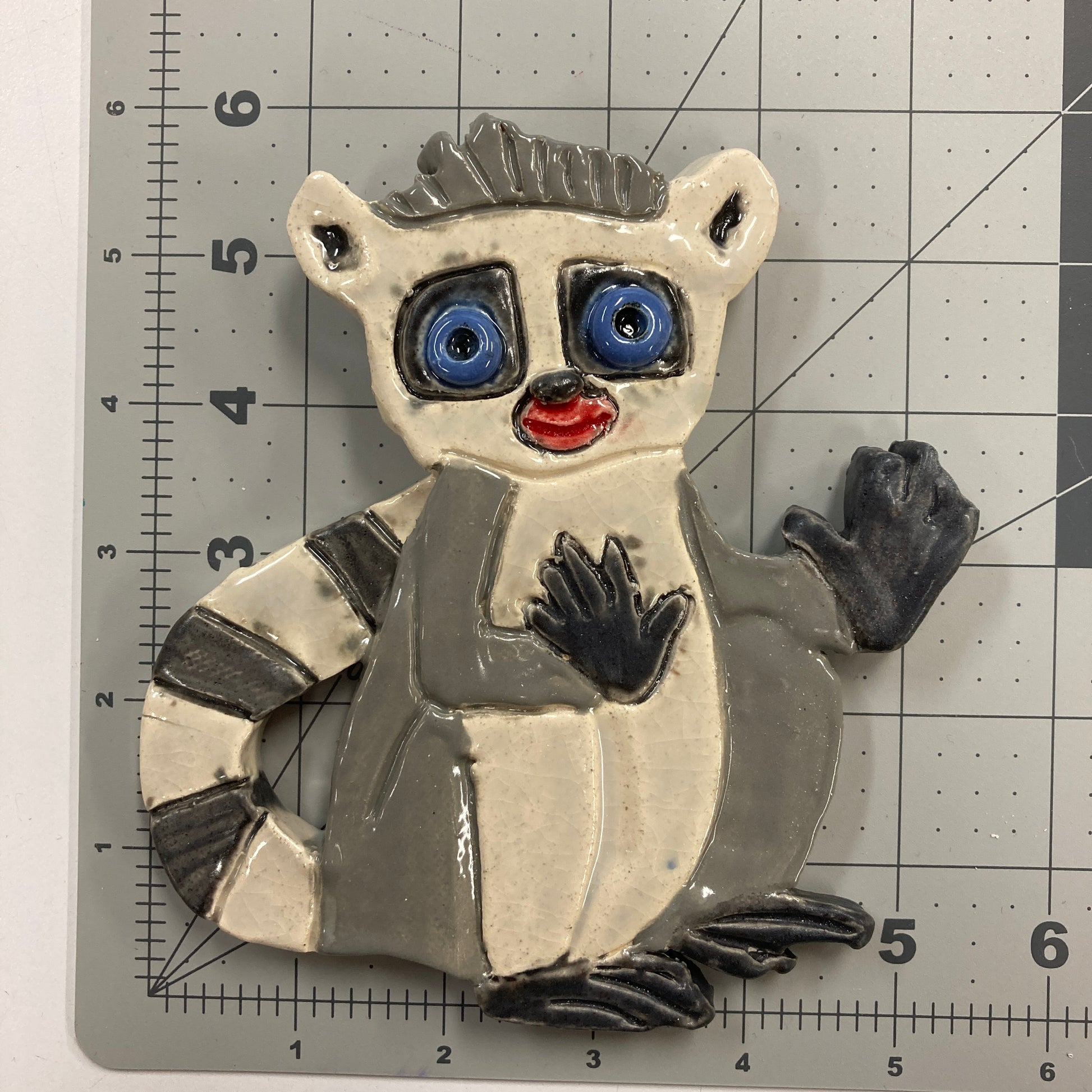 WATCH Resources Art Guild - Squiggle Squad -  Lines the Lemur by Lisa Uptain