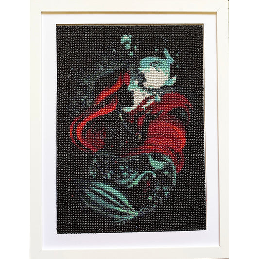 Diamond Dot Art - Framed Canvas - Handmade Crafts - 17 x 13 Character by Jennifer Evje