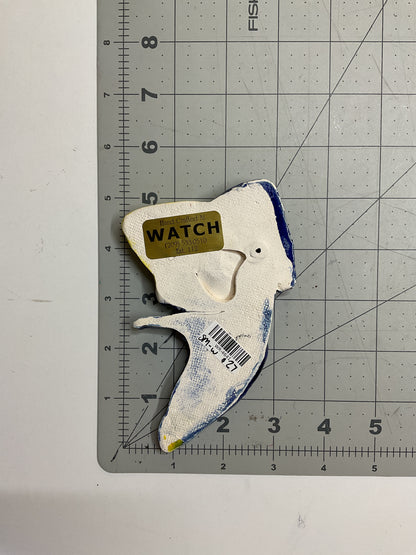 WATCH Resources Art Guild - Handmade Ceramic Arts: Glazed Fish 3.5-inch x 5.5-inch by Sandy Morris and Anonymous 4641