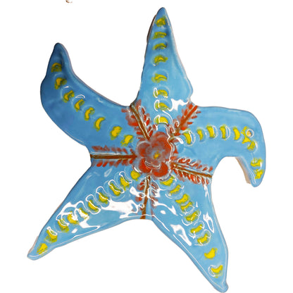 Handmade Ceramic Arts: Glazed Starfish 10-inch x 8-inch by Jennifer Horne