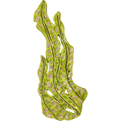 Ceramic Arts Handmade Clay Crafts Glazed Kelp 3.5-inch by 8.5-inch made by Ashley Dorsett 4168