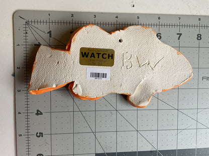 Ceramic Arts Handmade Clay Crafts Glazed Fish 7.5-inch by 4-inch made by Breanne Wright 4172