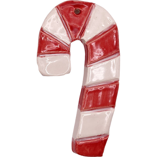 Handmade Ceramic Christmas Ornament 2.5"x4.5" by Eric Stacy 4223