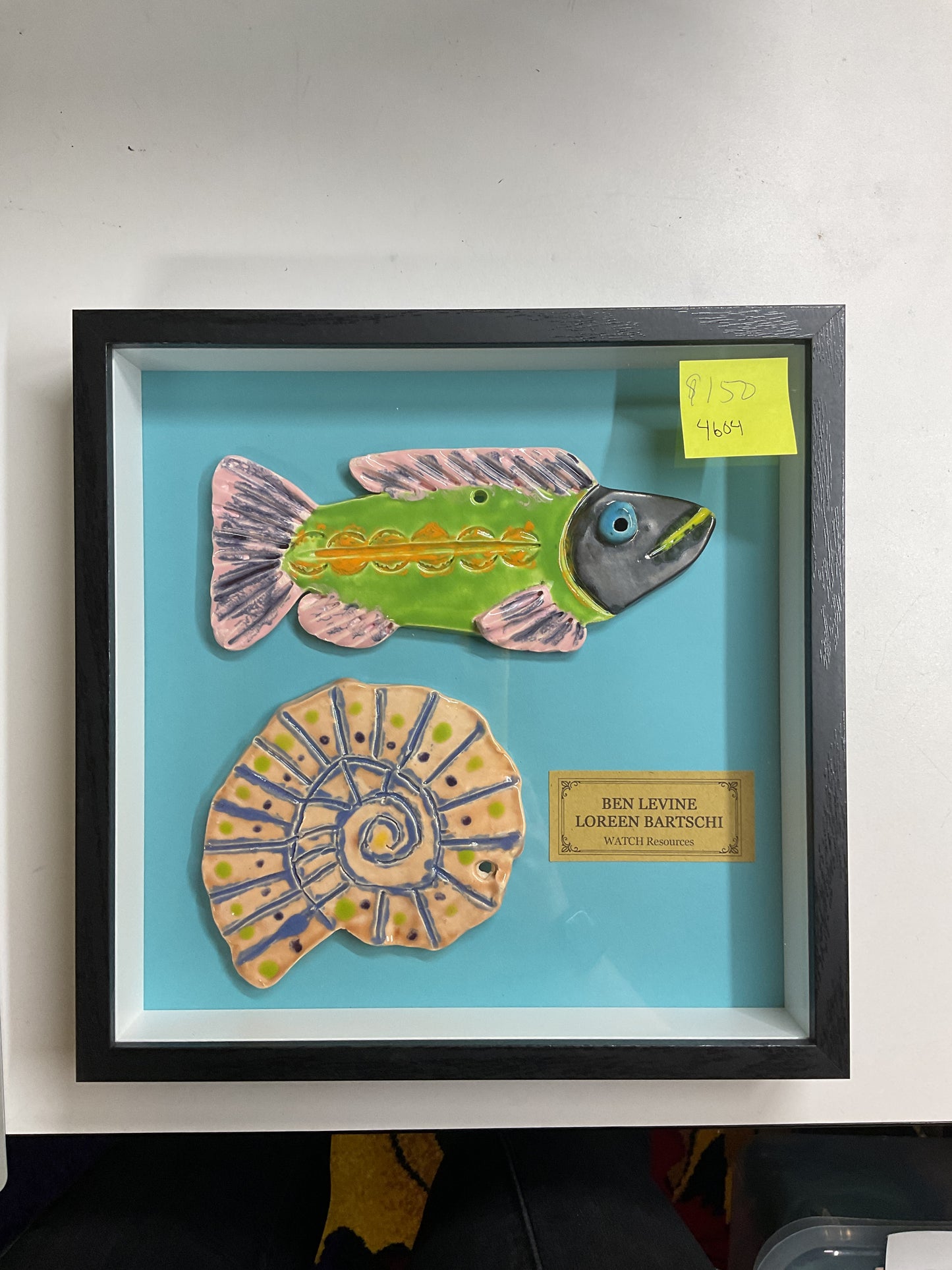 WATCH Resources Art Guild - Legacy Luncheon Shadow Box 10x10 - Ben Levine and Loreen Bartschi 4604