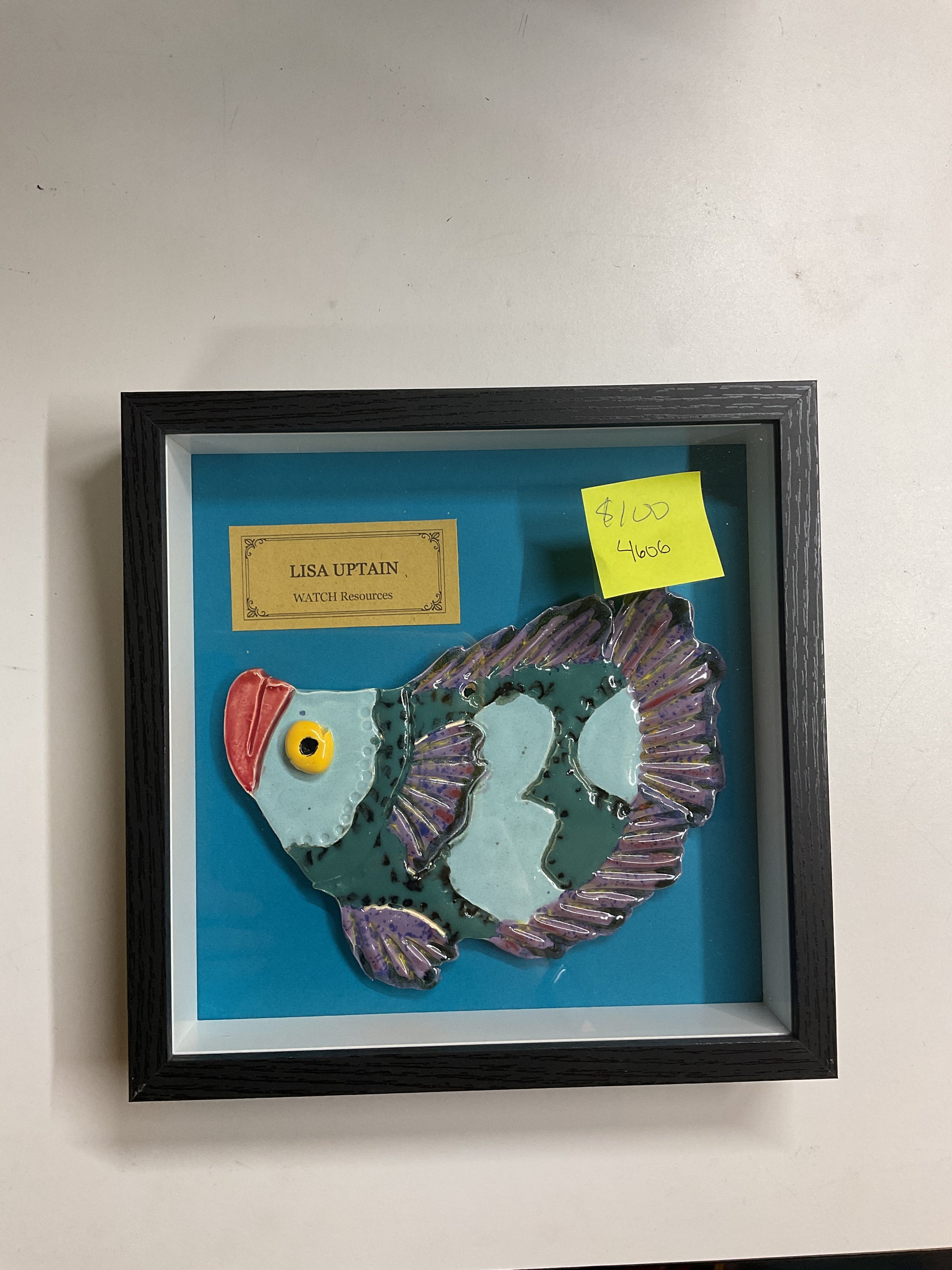 WATCH Resources Art Guild - Legacy Luncheon Shadow Box 8x8 - Lisa Uptain 4606