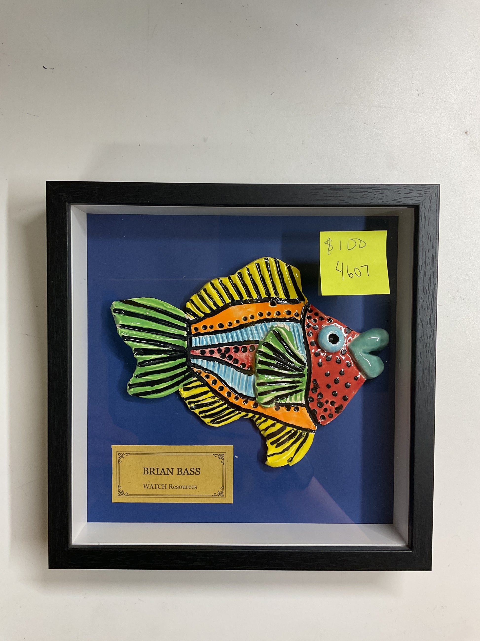 WATCH Resources Art Guild - Legacy Luncheon Shadow Box 8x8 - Brian Bass 4607
