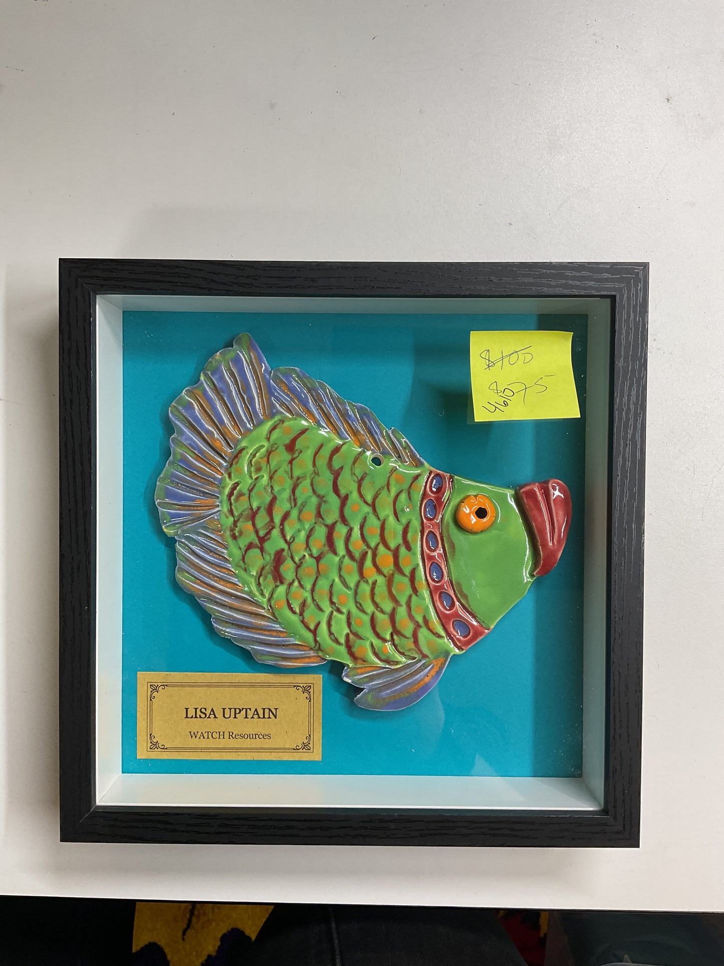 WATCH Resources Art Guild - Legacy Luncheon Shadow Box 8x8 - Lisa Uptain 4610