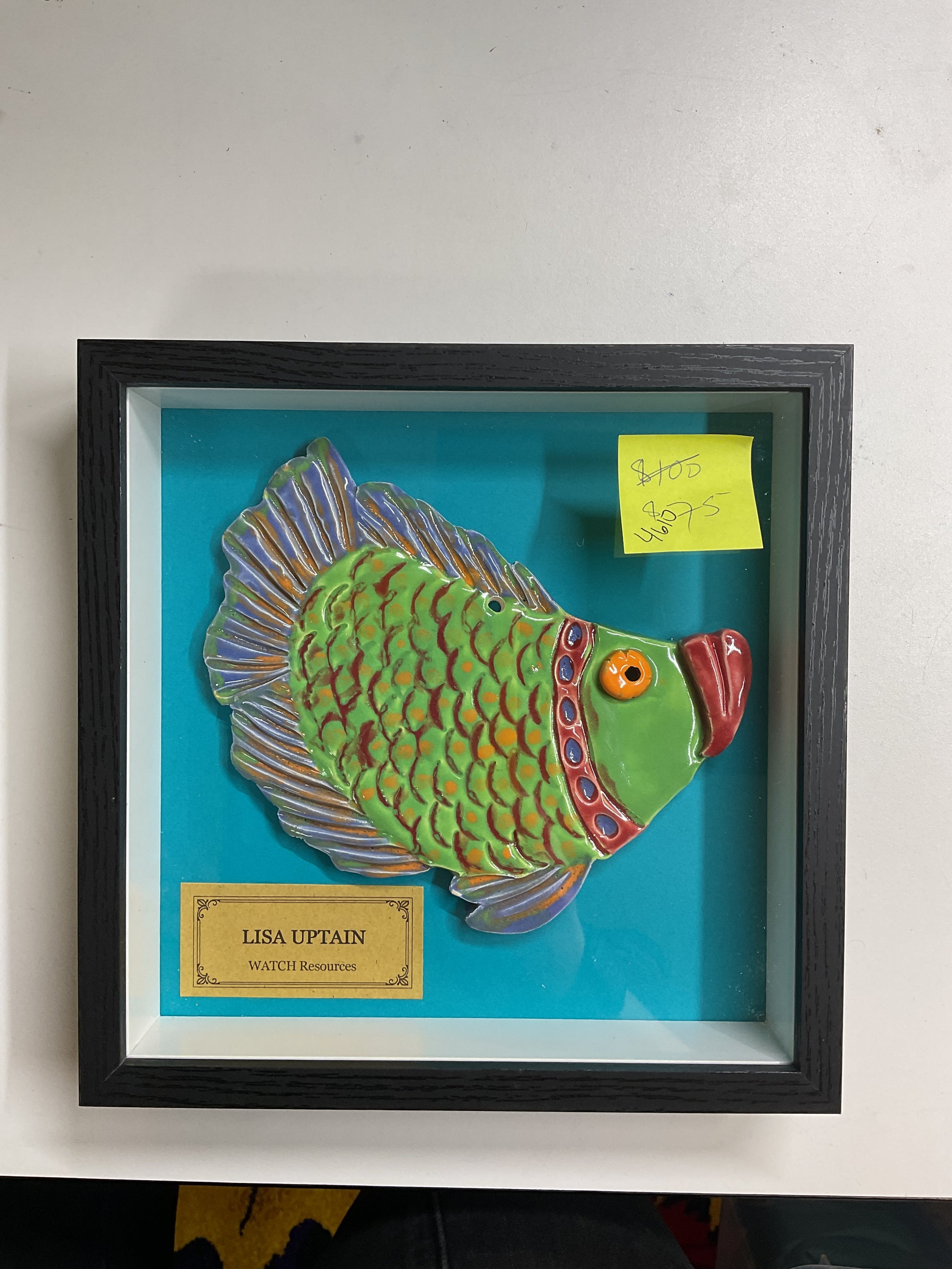 WATCH Resources Art Guild - Legacy Luncheon Shadow Box 8x8 - Lisa Uptain 4610